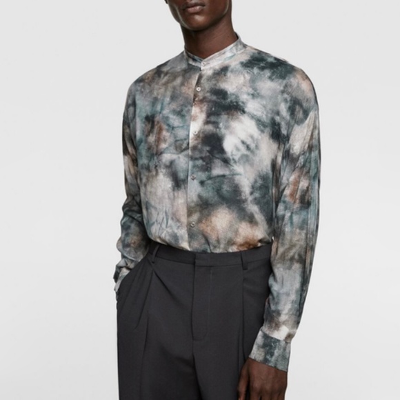 NWT Zara Men’s Button Down Medium - Picture 1 of 3